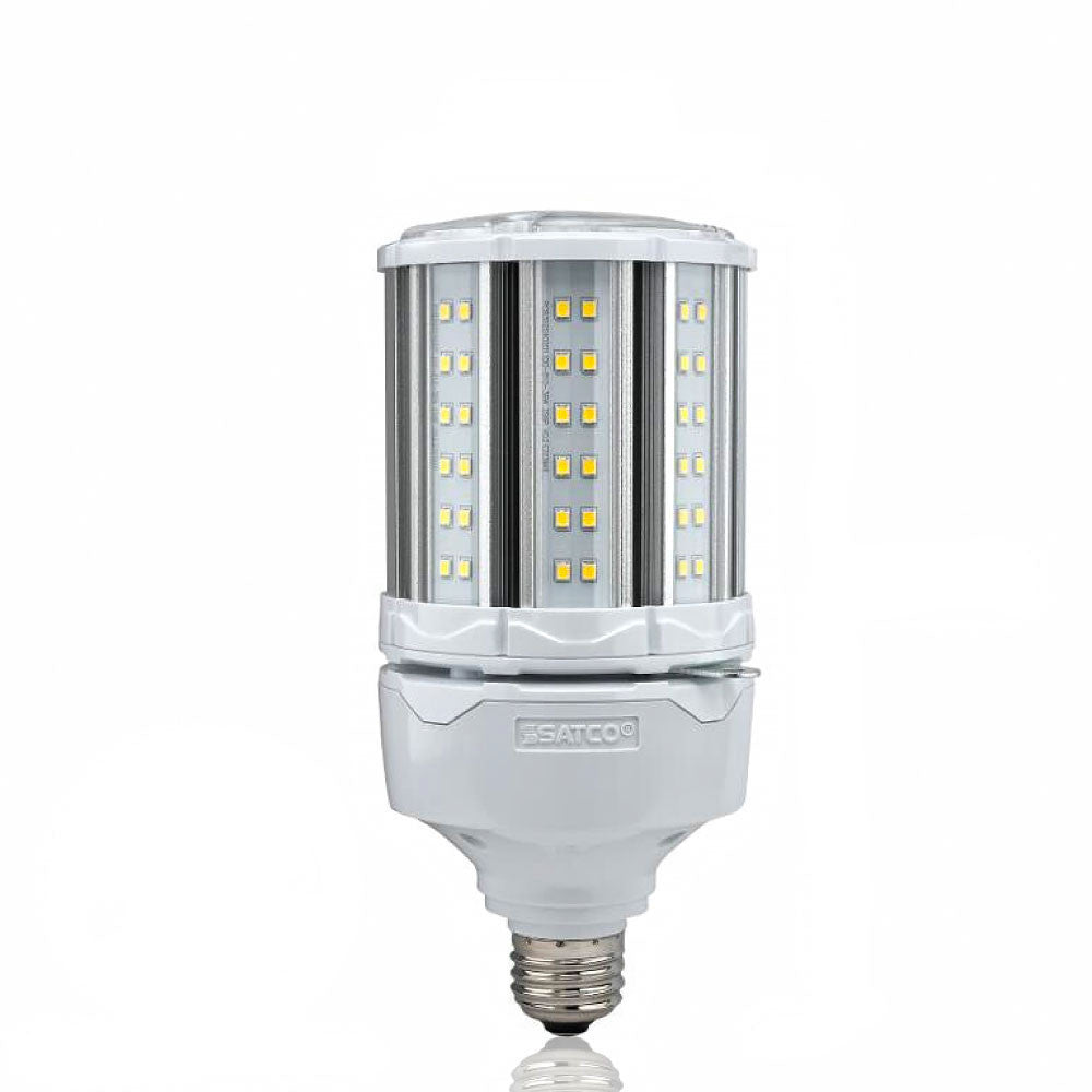 36 Watt LED Corn Bulb - Metal Halide Retrofit -4900 Lumens - 5000K Daylight - 120-277V - E26 Medium Base - Ballast Bypass