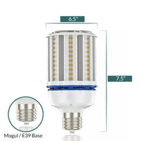 68 Watt LED Corn Bulb - Metal Halide Retrofit -9500 Lumens - 5000K Daylight - 120-277V - E39 Mogul Base - Ballast Bypass