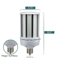 120 Watt LED Corn Bulb - Metal Halide Retrofit -16400 Lumens - 4000K Cool White - 120-277V - E39 Mogul Base - Ballast Bypass