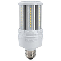 18 Watt LED Corn Bulb - Metal Halide Retrofit -2400 Lumens - 5000K Daylight - 120-277V - E26 Medium Base - Ballast Bypass