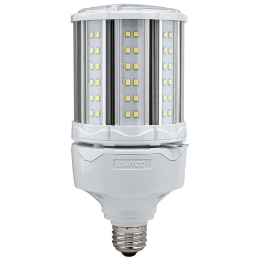 36 Watt LED Corn Bulb - Metal Halide Retrofit -4600 Lumens - 2700K Warm White - 120-277V - E26 Medium Base - Ballast Bypass