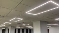 LED Grid Light for Recessed Drop Ceilings - 60 Watt - 6000 Lumens - Color Selectable 35K/40K/50K - 120-277V - Dimmable