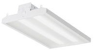 LED economical linear bay light, 24IN, 18, 000LM, Acrylic lens,  textured,  clear, Medium, 120V-277V, Generic driver 0-10V dimming, 4000K, 80 color rendering index, LSXR 6 factory installed, White