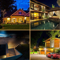 Solar LED Wall Pack Light with Motion Sensor