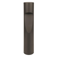 LED Garden Pathway Bollard Light - 15 Watts 1500 Lumens - Color Selectable 30K/40K/50K - 26 Inches Tall - 120-277V - Bronze Finish