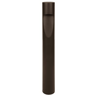 LED Garden Pathway Bollard Light - 15 Watts 1500 Lumens - Color Selectable 30K/40K/50K - 40 Inches Tall - 120-277V - Bronze Finish