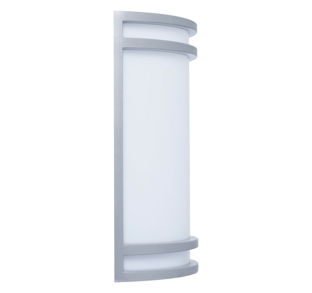12 Watt LED Decorative Sconce - 1200 Lumens - Color Selectable 27K/30K/35K/40K/50K - 120V - Silver Finish - Dimmable