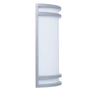 12 Watt LED Decorative Sconce - 1200 Lumens - Color Selectable 27K/30K/35K/40K/50K - 120V - Silver Finish - Dimmable