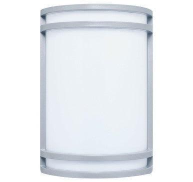 12 Watt LED Decorative Sconce - 1200 Lumens - Color Selectable 27K/30K/35K/40K/50K - 120V - Silver Finish - Dimmable