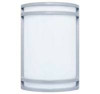 12 Watt LED Decorative Sconce - 1200 Lumens - Color Selectable 27K/30K/35K/40K/50K - 120V - Silver Finish - Dimmable