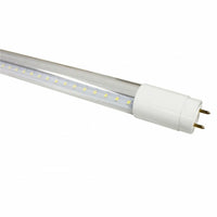 LED T8 Universal Retrofit Bulb - 2 Foot - 10 Watt - 1200 Lumens - 3500K Neutral White - Electronic T8 Ballast Compatible & Bypass Ballast - Clear