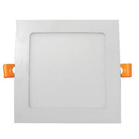 6 Inch Square Edge Lit Recessed LED Downlight - 15 Watt- 900 Lumens - Color Selectable 27K/30K/35K/40K/50K - 120V - Dimmable - Recessed Can Not Required