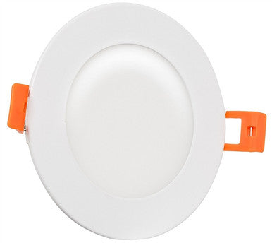 4 Inch Edge Lit Recessed LED Downlight - 10 Watt- 700 Lumens - Color Selectable 27K/30K/35K/40K/50K - 120V - Dimmable - Black Finish - Recessed Can Not Required