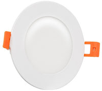 4 Inch Edge Lit Recessed LED Downlight - 9 Watt- 630 Lumens - Color Selectable 27K/30K/35K/40K/50K - 120V - Dimmable - Recessed Can Not Required