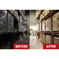 95 Watt Linear LED High Bay Light - 2x2 Foot - 12000 Lumens - 5000K Daylight - 120-277V - Dimmable