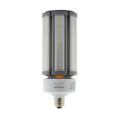 45 Watt LED Corn Bulb - Metal Halide Retrofit -6300 Lumens - Color Selectable 30K/40K/50K - 120-277V - E39 Mogul Base - Ballast Bypass
