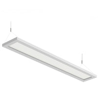 LED Suspended Panel Up/Down Light - 40 Watt - 4200(2100 Up - 2100 Down) Lumens - Color Selectable 35K/40K/50K - 120-277V - With Suspension Hanging Kit