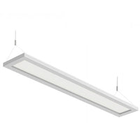 LED Suspended Panel Up/Down Light - 40 Watt - 4200(2100 Up - 2100 Down) Lumens - Color Selectable 35K/40K/50K - 120-277V - With Suspension Hanging Kit