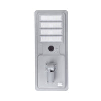 LED Solar Street Light - 200 Watt - 20000 Lumens - Color Selectable 27K/30K/40K/50K/57K - Slipfitter Mount - with Motion Sensor - Silver Finish - Remote Included