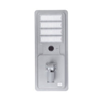 LED Solar Street Light - 100 Watt - 10000 Lumens - 5000K Daylight - Slipfitter Mount - with Motion Sensor - White Finish