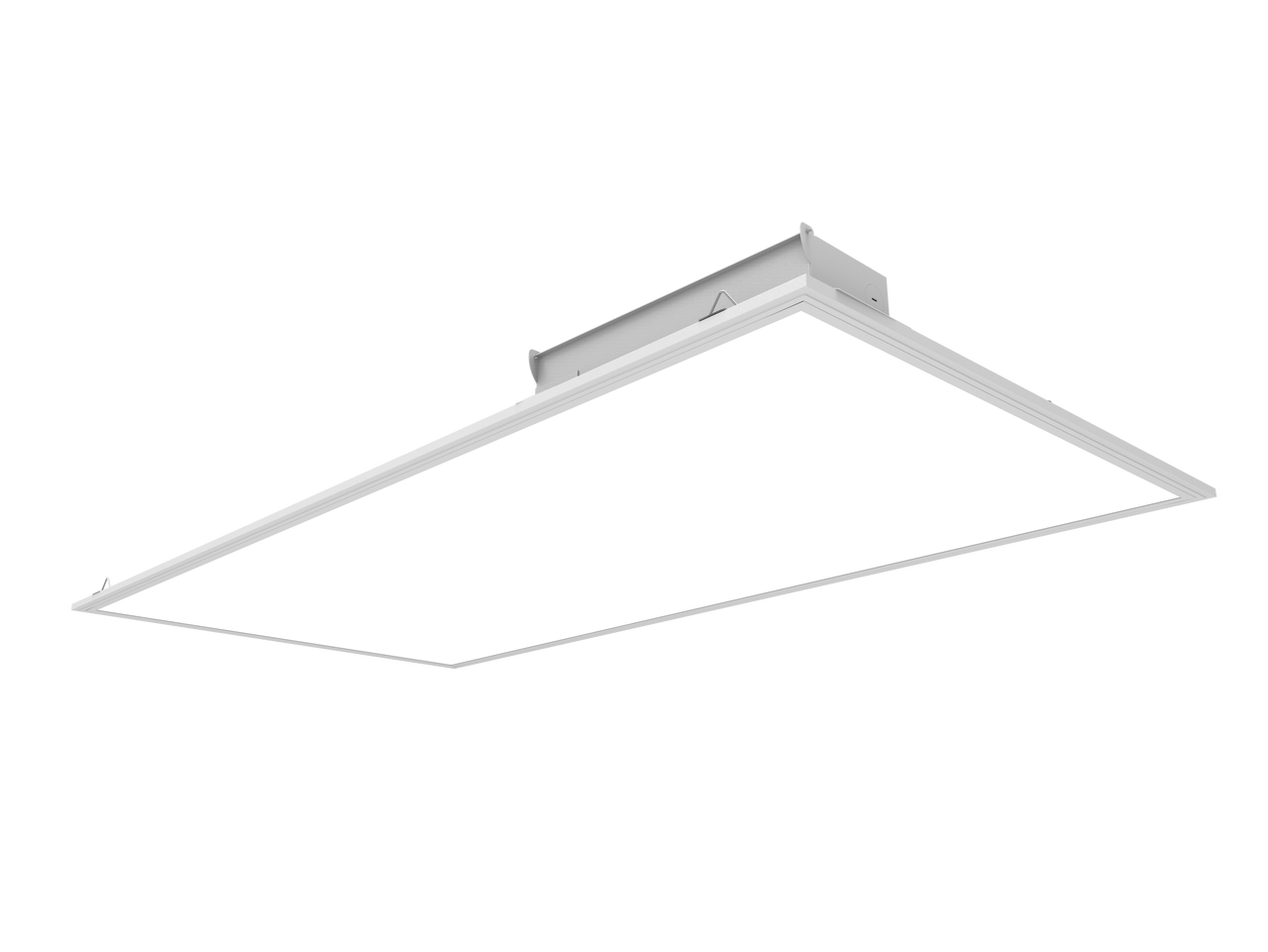 2x4 LED Flat Panel - Watt Selectable 30W/40W/50W - 5000 Max Lumens - 35K/40K/50K Color Selectable - 120-347V - Dimmable - With Surface Mount Kit