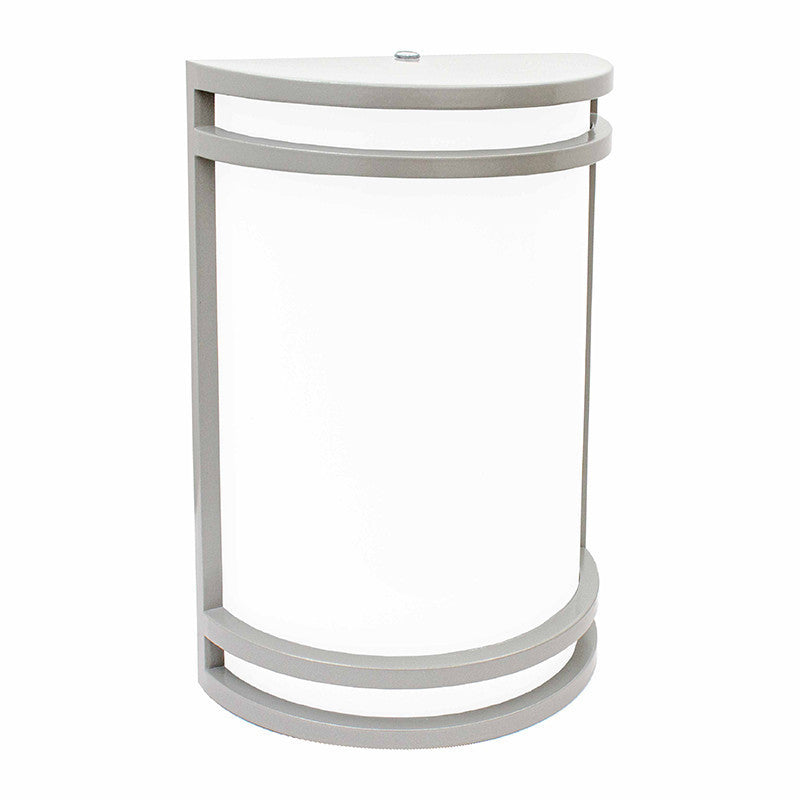 12 Watt LED Decorative Sconce - 1200 Lumens - Color Selectable 27K/30K/35K/40K/50K - 120V - Silver Finish - Dimmable