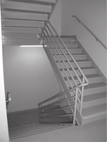 40 Watt Linear Stairwell Light - with Bi-Level Sensor - 4200 Lumens - Color Selectable 35K/40K/50K - 120-277V - Ceiling Or Wall Mount - Dimmable