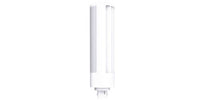LED PL Retrofit Lamp for 2 or 4 Pin CFL Bulbs - Replaces 42 Watt- G24d, GX24d, G24q / GX24q Base Lamps -Magnetic Ballast Compatible or Bypass, 4000K and 2000 Lumens