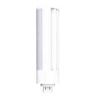LED PL Retrofit Lamp for 2 or 4 Pin CFL Bulbs - Replaces 42 Watt- G24d, GX24d, G24q / GX24q Base Lamps - Magnetic Ballast Compatible or Bypass, 3500K and 1950 Lumens