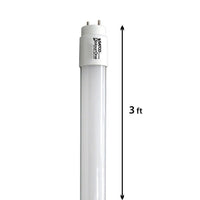 LED T8 Linear Retrofit Bulb - 3 Foot - 12 Watt - 1560 Lumens - 5000K Daylight - Ballast Bypass Only