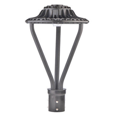 150 Watt LED Post Light Fixtures With Pole Bracket Mount - 19,500 Lumens - Fits 2.5 to 3 Inch Poles