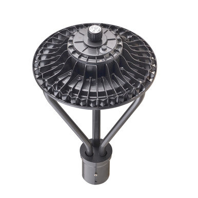 LED Post Light With PhotoControl - 75 Watt, 9750 Lumens - Fits 2.5 to 3 Inch Poles