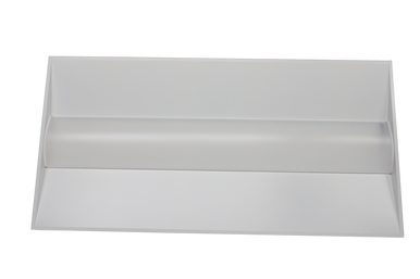LED Basket Troffer - Selectable 34/38/45 Watt - Recessed Drop Ceiling Mount - 4250-5700 Lumens - Color Selectable 35K/40K/50K - 120-277V - White Finish - Dimmable - With Emergency Battery Back Up
