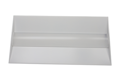 LED Basket Troffer - Selectable 34/38/45 Watt - Recessed Drop Ceiling Mount - 4250-5700 Lumens - Color Selectable 35K/40K/50K - 120-277V - White Finish - Dimmable