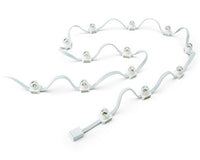 Color Kinetics eW Flex Micro, 3000K, 50 nodes, 12in OC, White Node/Cable, Translucent Dome Lens, 3ft Whip