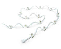 Color Kinetics eW Flex Micro, 5700K, 50 nodes, 12in OC, White Node/Cable, Clear Dome Lens, 3ft Whip - Special Order