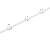 Color Kinetics eW Flex Micro, 5000K, 50 nodes, 12in OC, White Node/Cable, Clear Dome Lens, 3ft Whip - Special Order