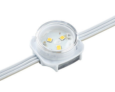 Color Kinetics eW Flex Compact, 2700K, 50 Nodes, 4in OC, White Node/Cable, Clear Flat Lens, 3ft Whip