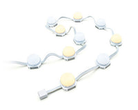 Color Kinetics IW FLEX COMPACT, 2700K-6500K, 50 NODES, 12IN OC, WHITE NODE/CABLE, TRANSLUCENT DOME LENS, 3FT WHIP