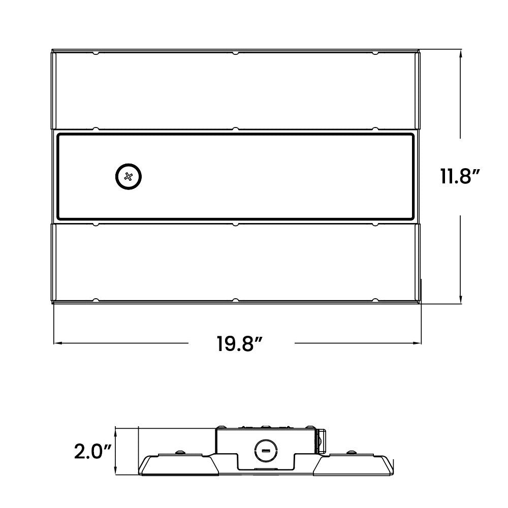 Linear LED High Bay Light - 12