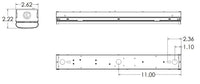 CSS LED Strip Light, 2FT, 2000 Lumens, 5000K, 120-277V 80+ CRI