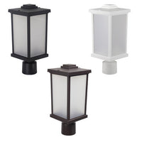 LED Outdoor Napoli Lights - Residential Exterior Light Fixtures - Choose From Wall or Post Mount - Available With Integrated LED or E26 Socket - Color Temperature and Finish Options Available