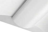 LED 2X4 Volumetric Architectural Fixture, Nominal 4000 Lm, Curved, Linear Prismatic, EldoLED Dimming 1%, 80+ Cri, 4000K