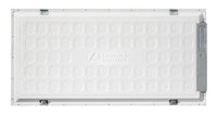 LED Flat Panel, 2FT x 4FT, Switchable lumens – 3500LM,  4300LM,  and 5500LM, 80+ CRI, Switchable CCT – 3500K,  4000K,  and 5000K, Satin white, MVOLT,  120V-277V, Sensor Switch enabled, Dual tech (passive infrared & microphonics) Occ sensor with auto-