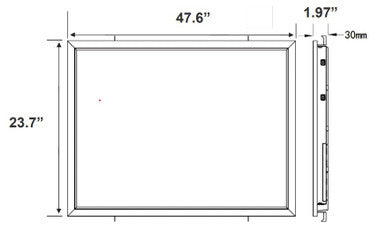 Curved Indirect LED Troffer - Multiwatt 30W/40W/50W - Max 6250 Lumens - 2X4 Foot - Color Tunable 35K/40K/50K - Aperture Optics - Standard Drop Ceiling Mount - 120-277V
