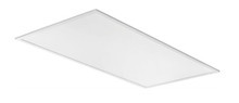LED Flat Panel, 2FT x 4FT Nominal 4000 LM, 80+ CRI, 3500K, Satin White, Constant Current, Dimming to 10%, 0-10V, 120V-277V, Chicago Plenum Approved