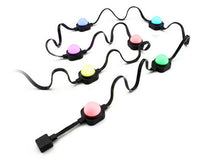 Color Kinetics FLEX COMPACT G3 HE,RGB,50 ND,12IN OC,BK ND/CBL,TSDM,3FT WP