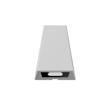 LED 12V Round Deck and Patio Light 2700K Warm White in White - 3041-27WT