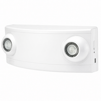 LED Emergency Light, 6V 30W, White Housing, 3W LED lamps
