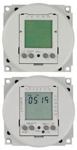 Electronic 24-Hour/7-Day Timer Module, Flush Mount, 16A, 24V, 50/60Hz